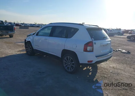 2016 Jeep Compass High Altitude Edition из США, поврежденный, VIN 1C4NJCEA2GD800016